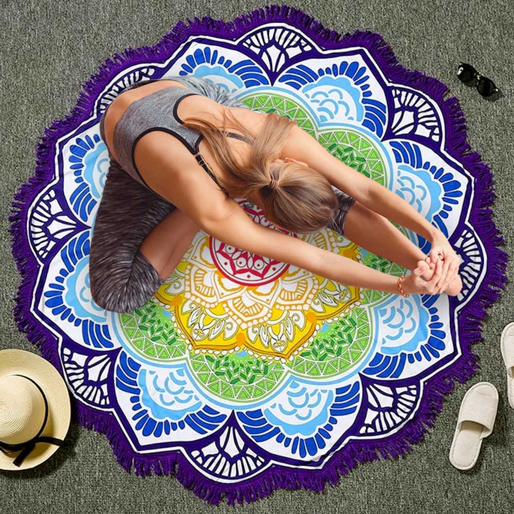 Mandala Yoga Blanket –