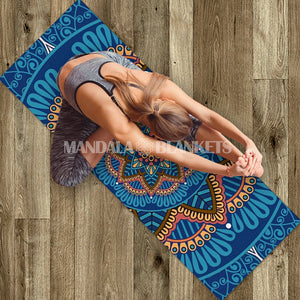 Open image in slideshow, Mandala Yoga Mat
